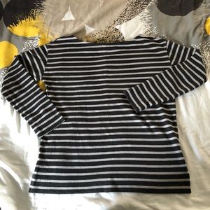 Everlane striped heavyweight tee top XS
